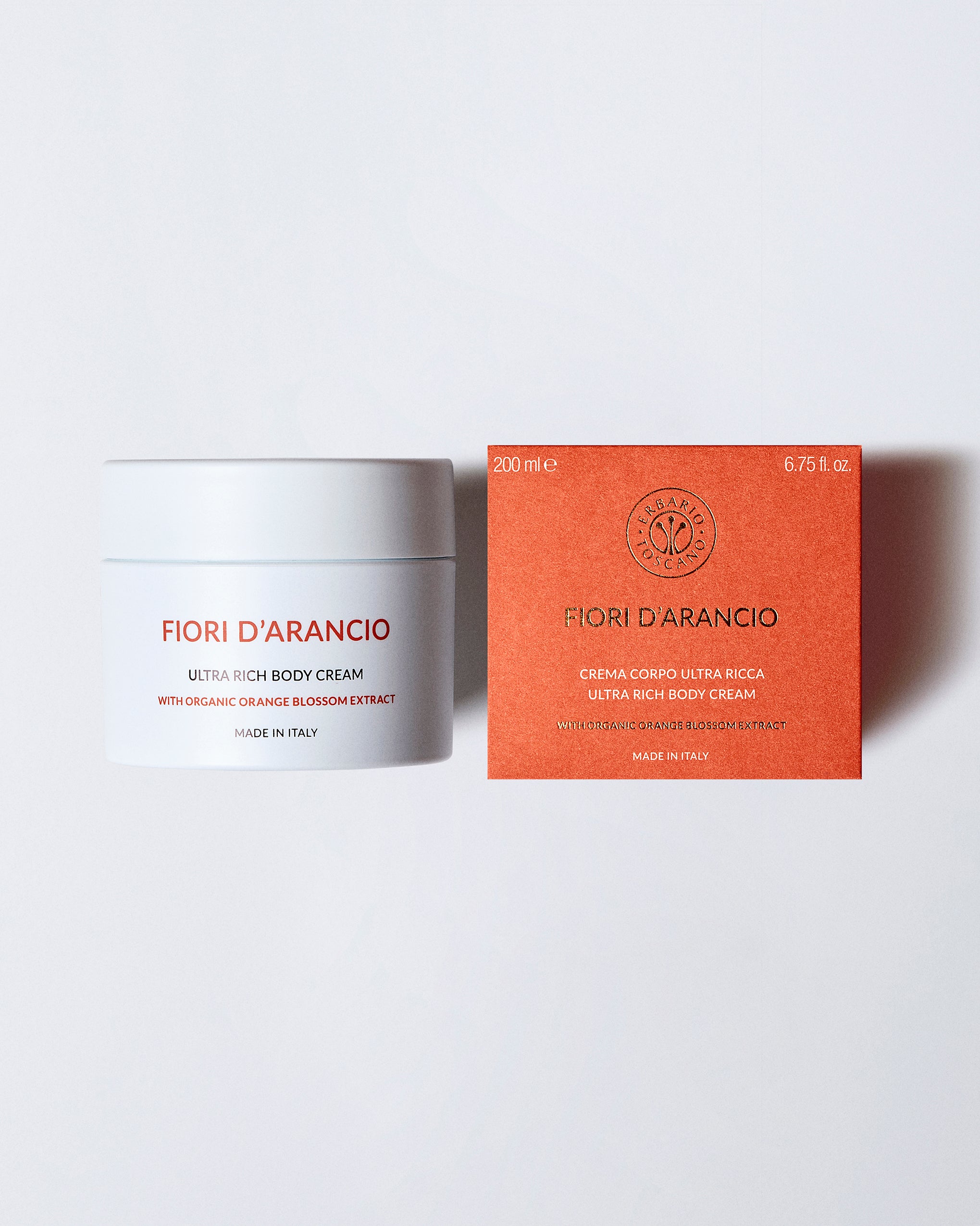 CREMA CORPO CON ESTRATTI DI FIORI D’ARANCIO 200ml