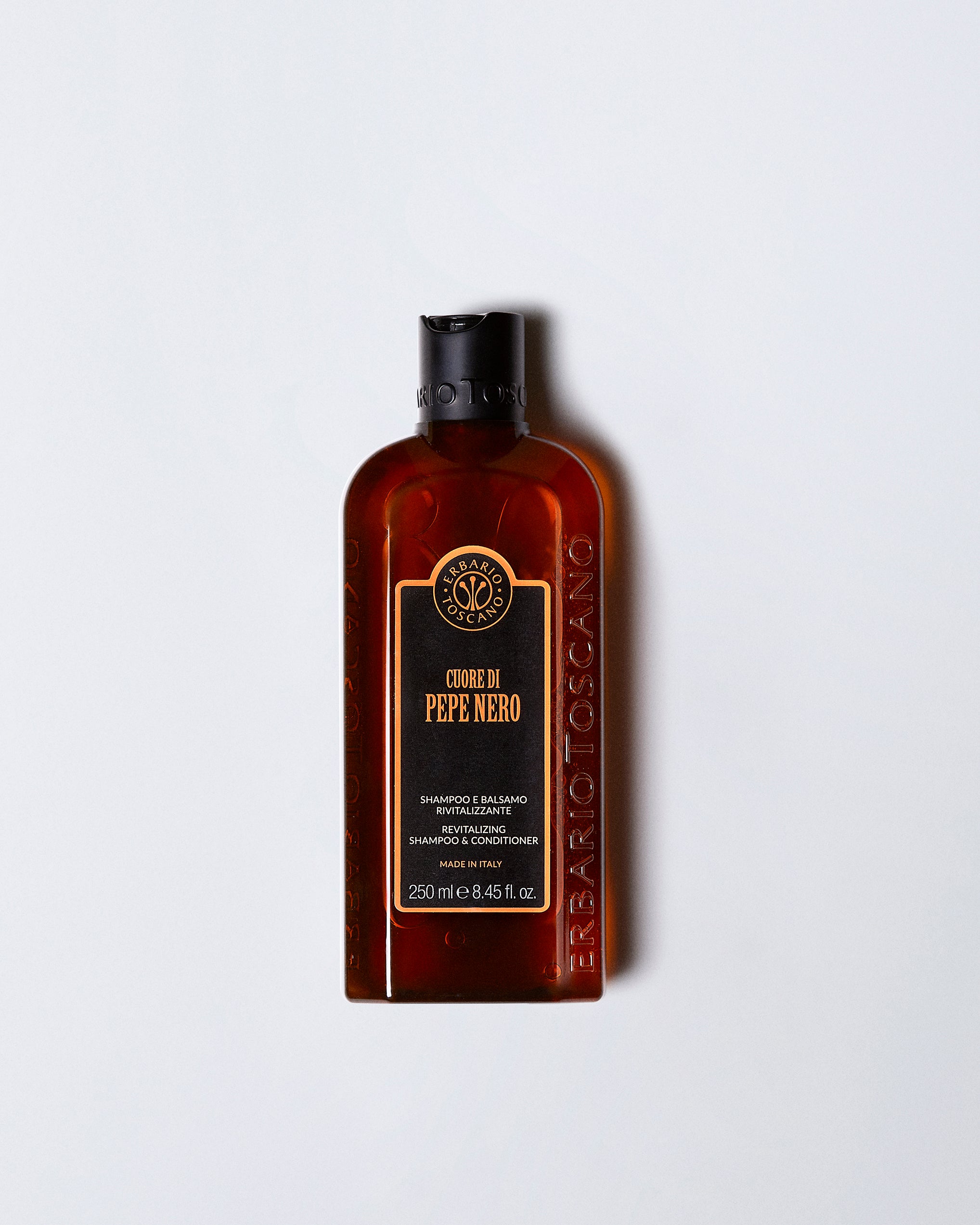 SHAMPOO E BALSAMO RIVITALIZZANTE CUORE DI PEPE NERO 250ml