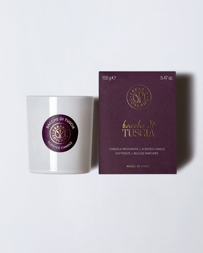 BACCHE DI TUSCIA SCENTED CANDLE 155g