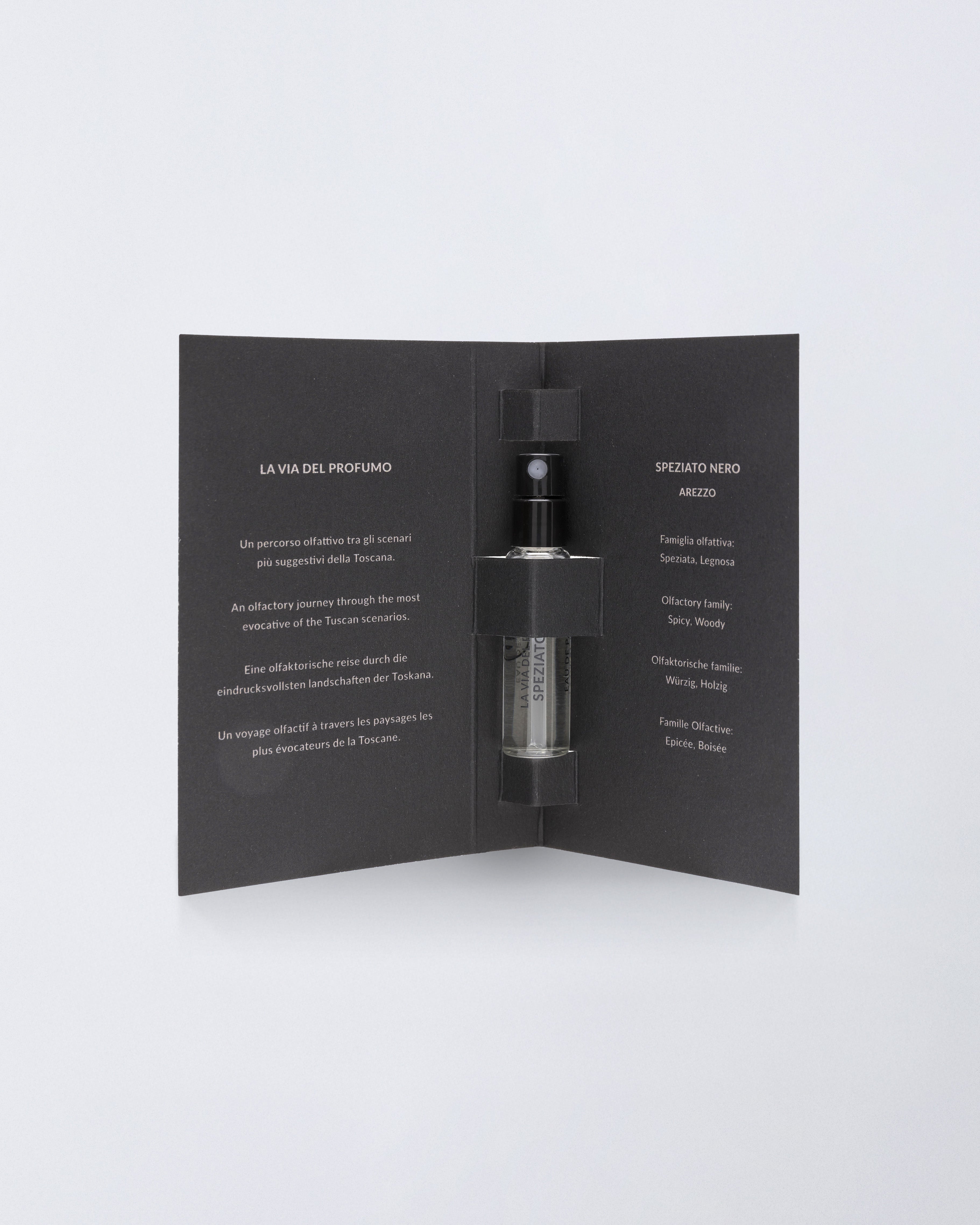 SPEZIATO NERO EAU DE PARFUM 2,5ml